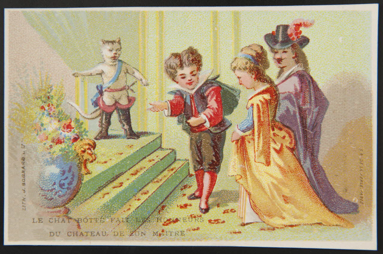 Bognard carte réclame chromo Paris 1876-1890 1995.1.149.6 Photo