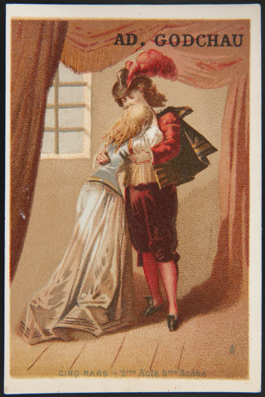 Alfred Clarey carte réclame chromo Asnières 1878-1884 1995.1.1500.3 Photo