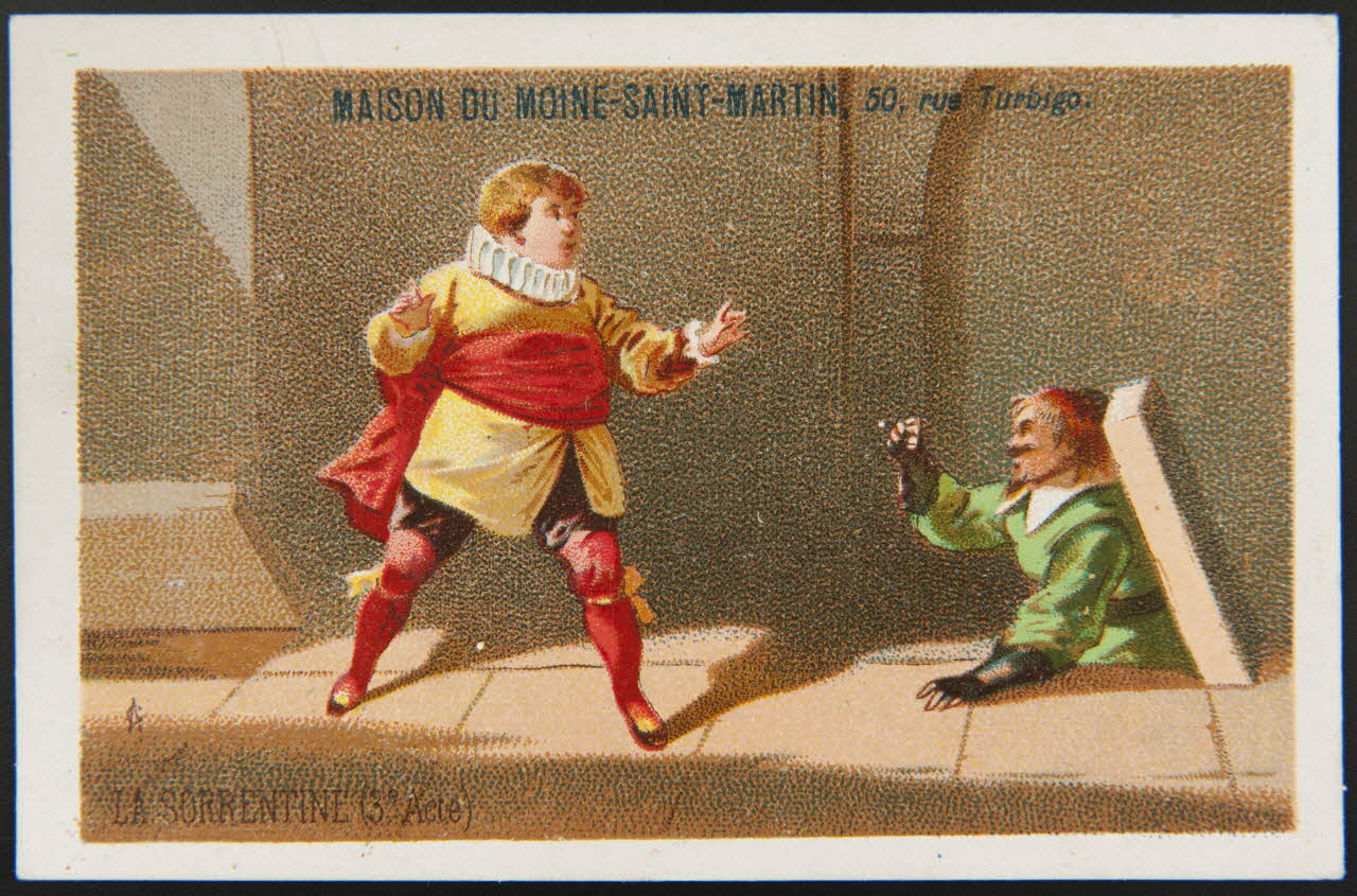 Alfred Clarey carte réclame chromo France 1878-1884 1995.1.1506.3 Photo