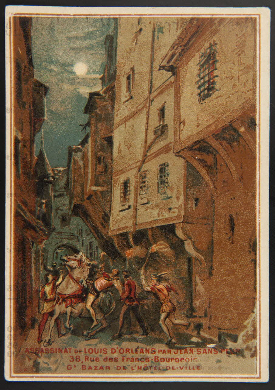 carte réclame chromo France 1890 1995.1.1516.1 Photo