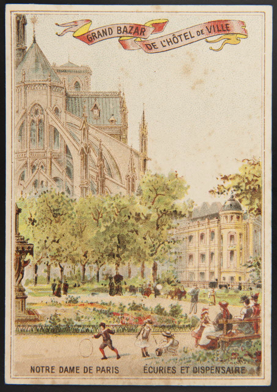 carte réclame chromo France 1890 1995.1.1517.1 Photo