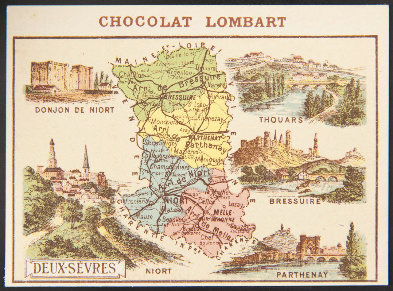 Bognard carte réclame chromo Paris 1876-1890 1995.1.154.2 Photo