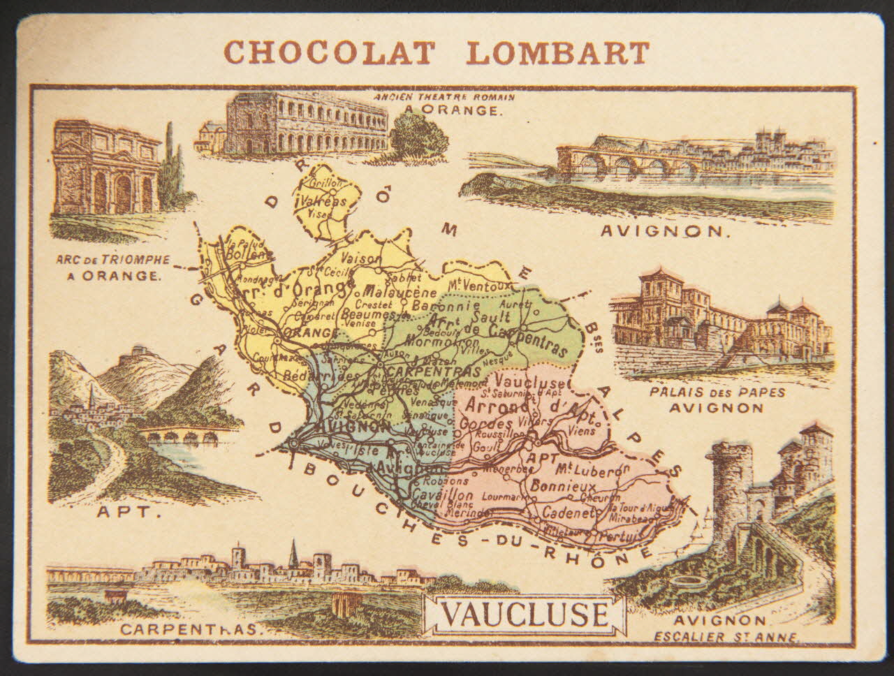 Bognard carte réclame chromo Paris 1876-1890 1995.1.154.3 Photo