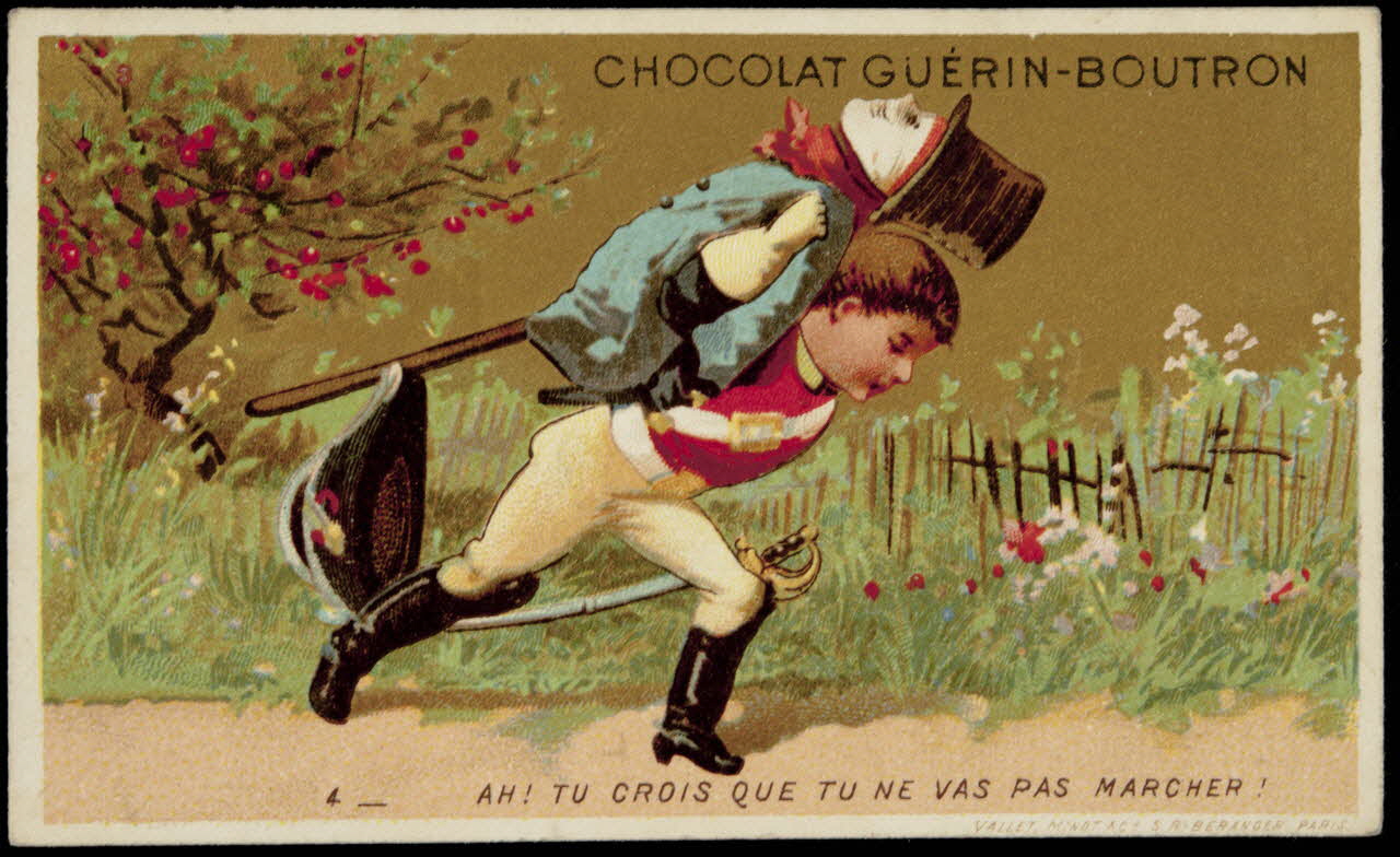 Vallet-Minot et Cie carte réclame chromo Paris 1881-1884 1995.1.155.4 Photo
