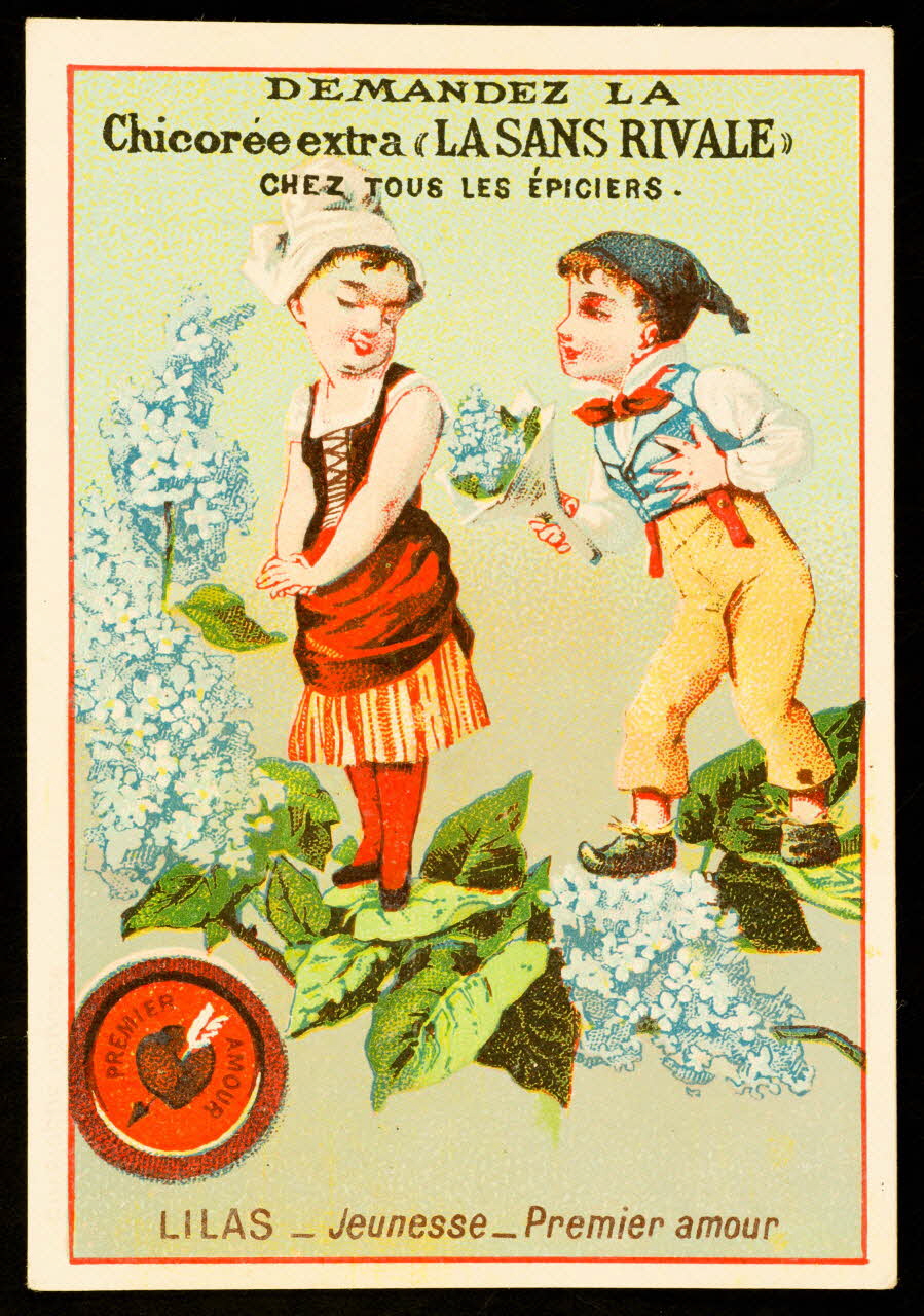 carte réclame chromo Paris 1878-1890 1995.1.1567.1 Photo