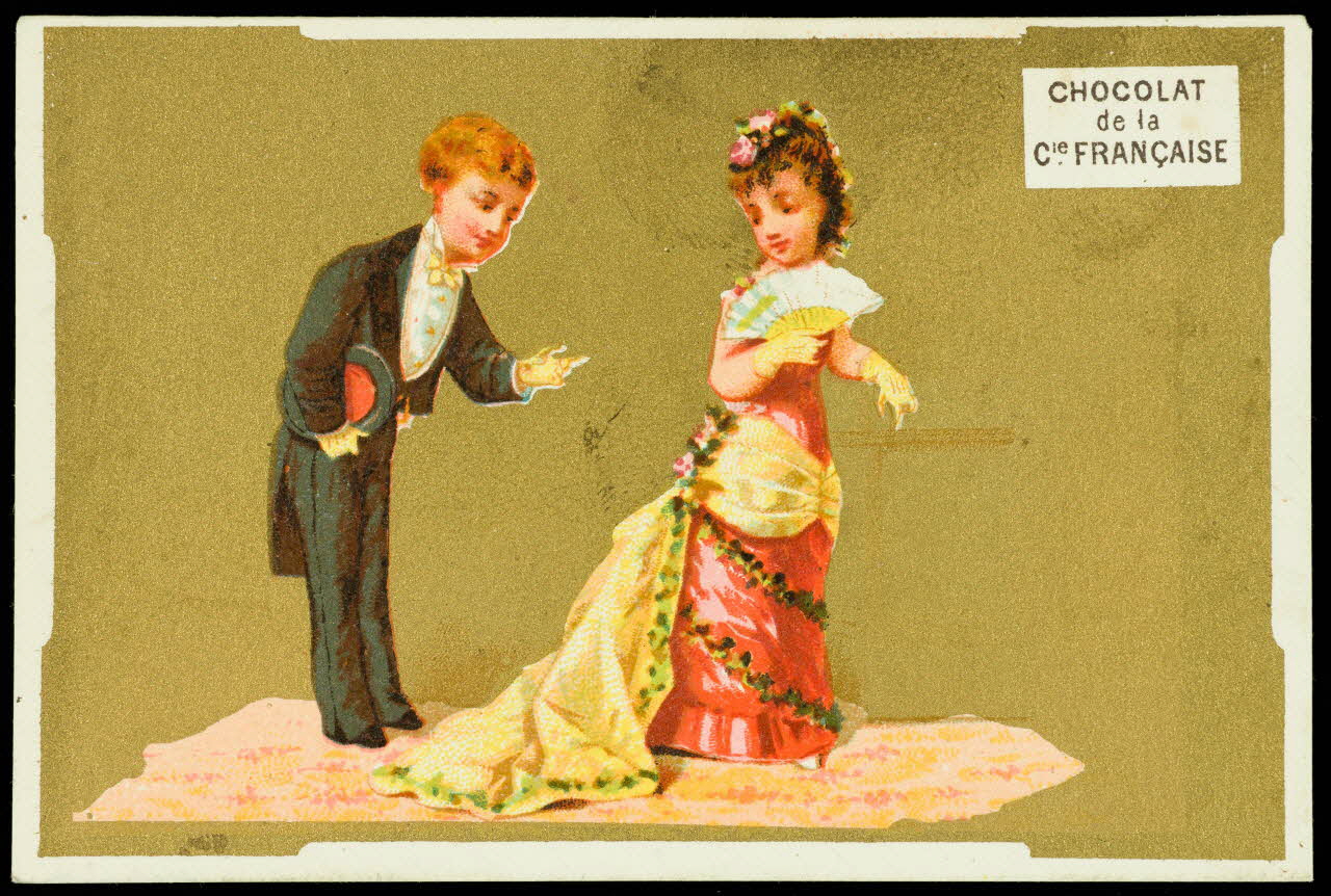 carte réclame chromo Paris 1878-1890 1995.1.1578.1 Photo