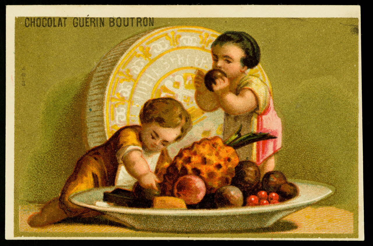 carte réclame chromo Paris 1878-1890 1995.1.1591.6 Photo