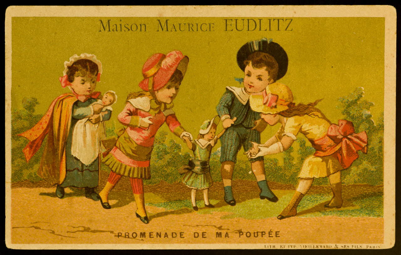 Pierre Vieillemard carte réclame chromo Paris 1886-1895 1995.1.1638.5 Photo