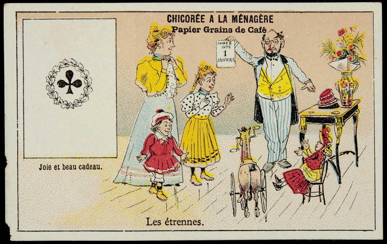 carte réclame chromo Dôle 1880-1900 1995.1.1650.15 Photo