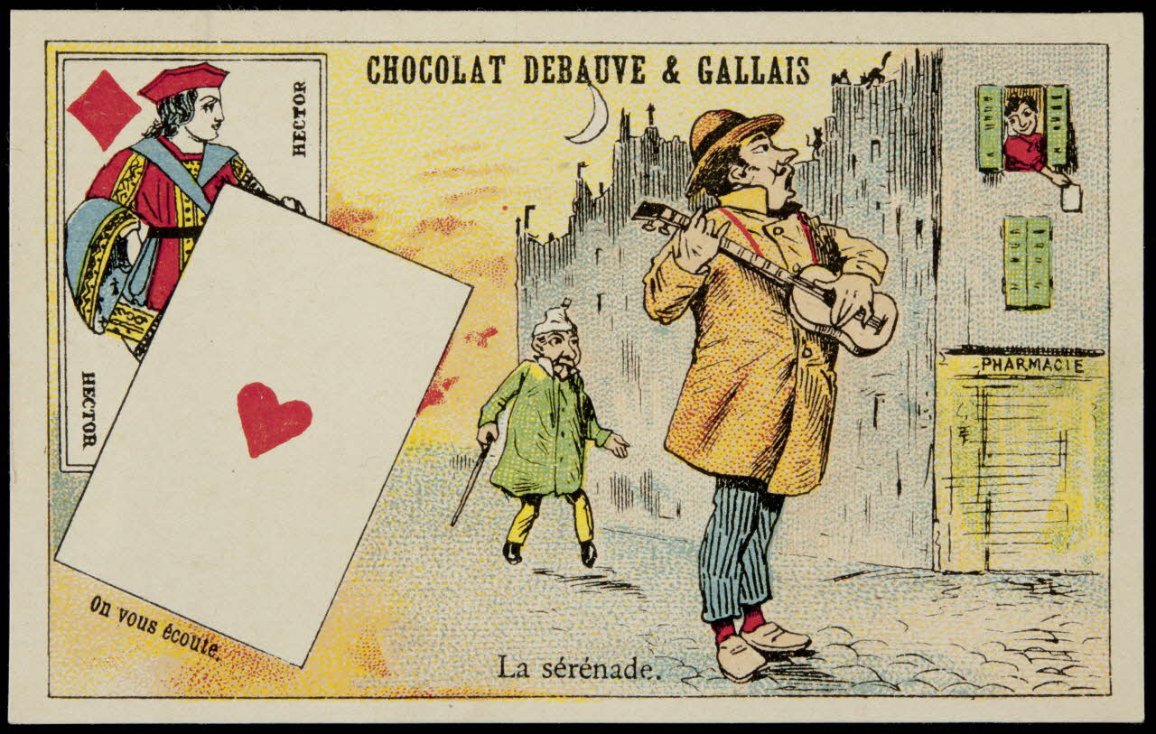 carte réclame chromo Dôle 1880-1900 1995.1.1650.17 Photo