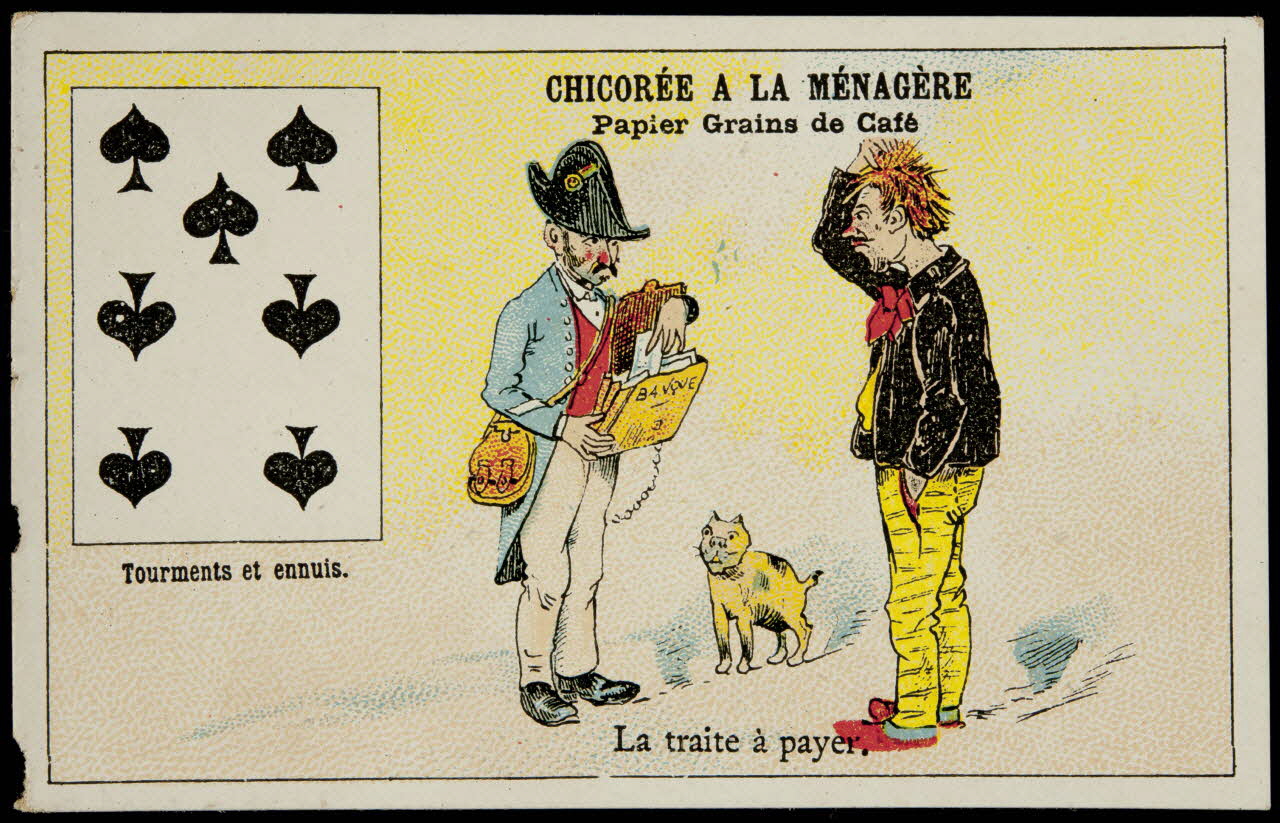 carte réclame chromo Dôle 1880-1900 1995.1.1650.19 Photo