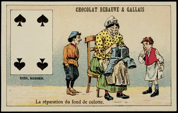 carte réclame chromo Dôle 1880-1900 1995.1.1650.22  Photo