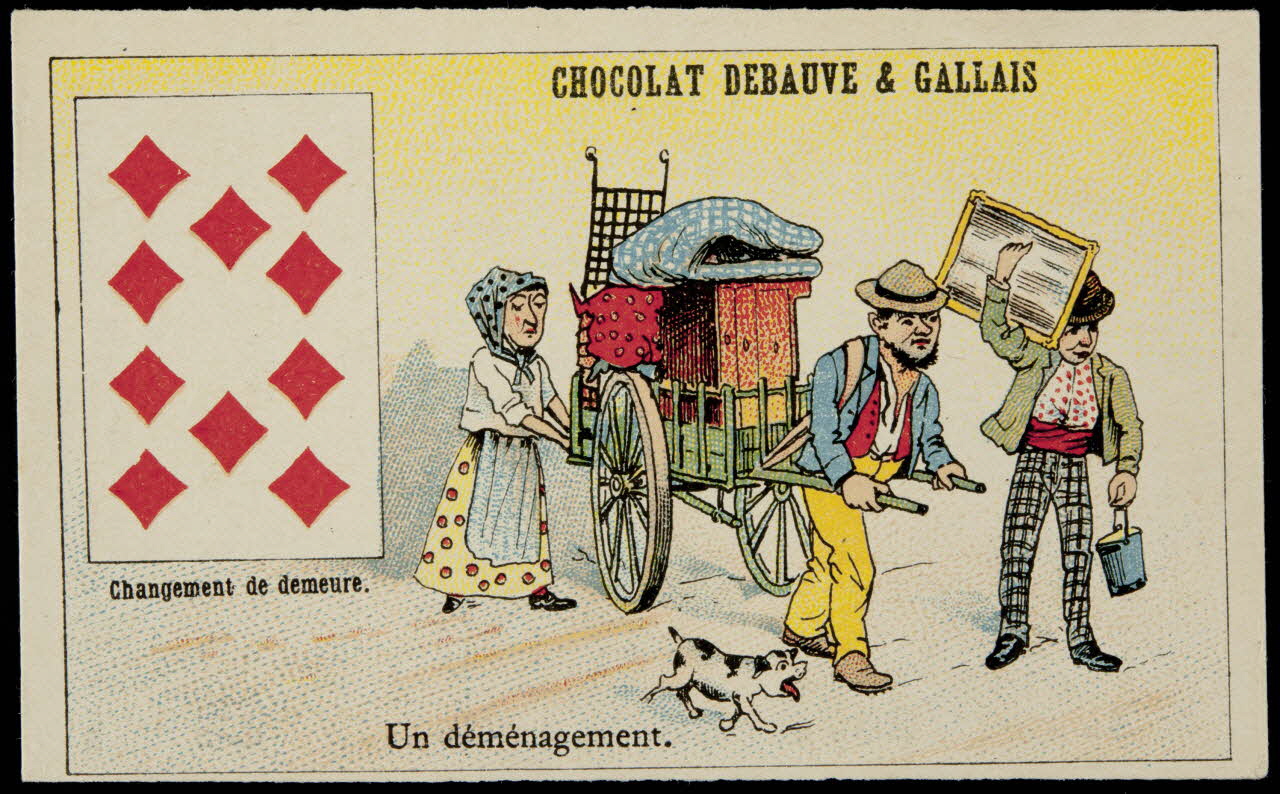 carte réclame chromo Dôle 1880-1900 1995.1.1650.4 Photo