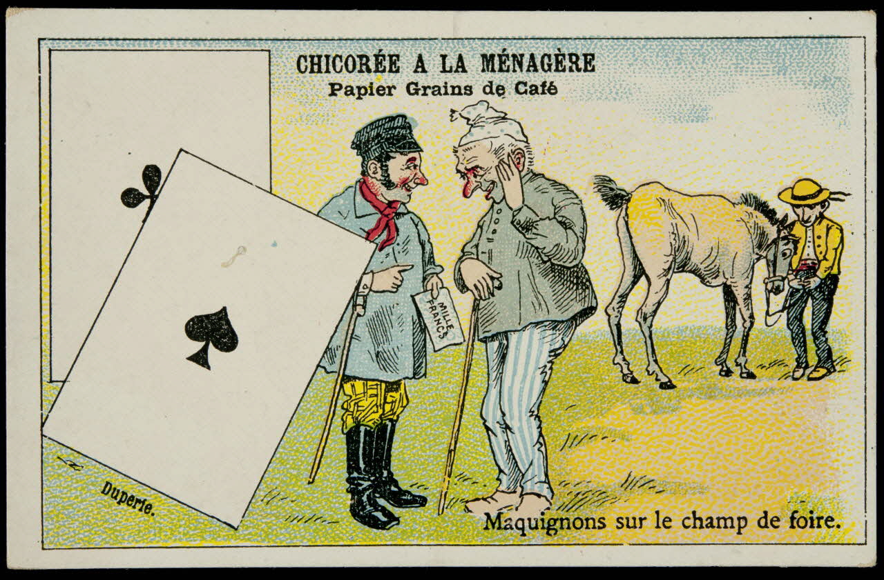 carte réclame chromo Dôle 1880-1900 1995.1.1650.5 Photo
