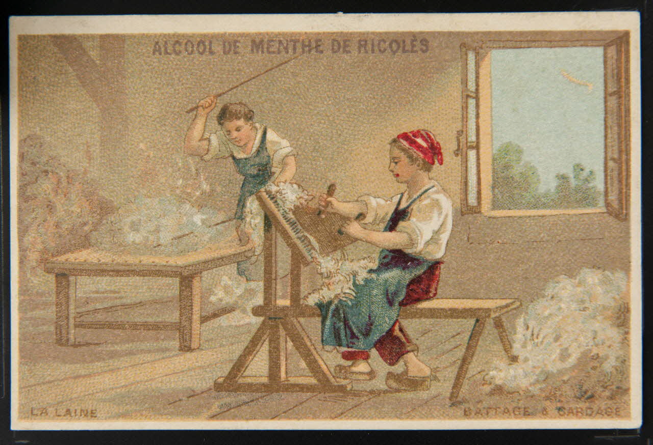 carte réclame chromo Dôle 1880-1900 1995.1.1651.3 Photo