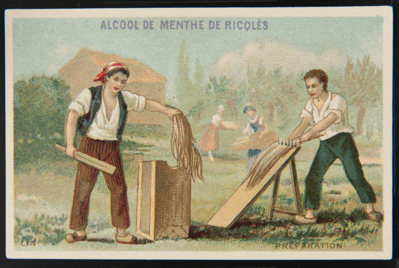 carte réclame chromo Dôle 1880-1900 1995.1.1651.9  Photo
