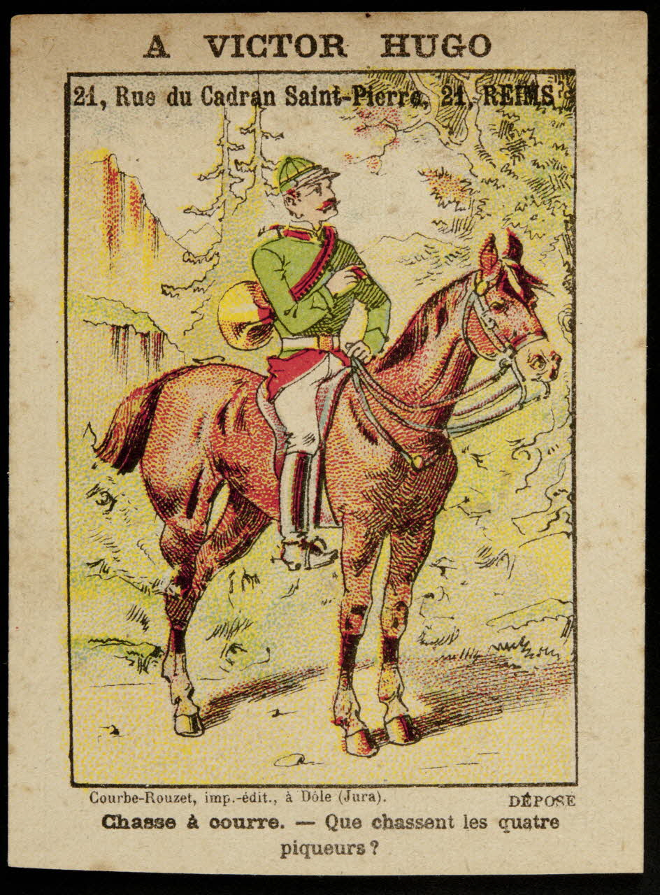 carte réclame chromo Dôle 1880-1900 1995.1.1652.3 Photo