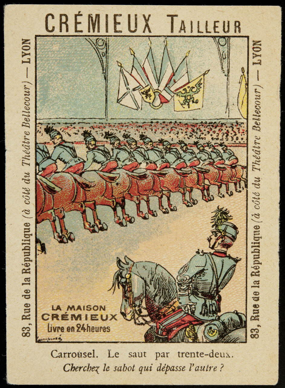 carte réclame chromo Dôle 1880-1900 1995.1.1653.1 Photo