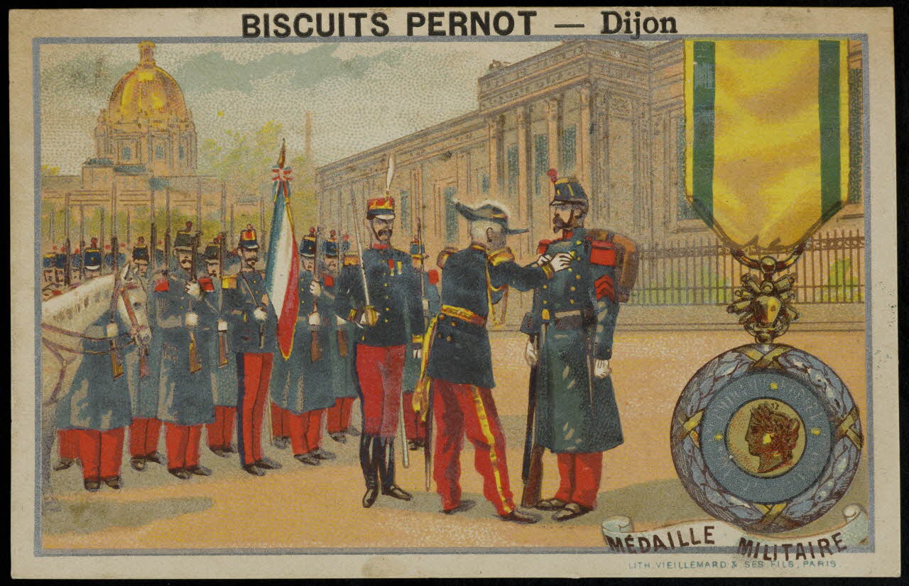 Baster & Vieillemard carte réclame chromo Paris 1886-1906 1995.1.1656.13 Photo