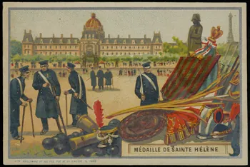 Baster & Vieillemard carte réclame chromo Paris 1886-1906 1995.1.1656.14 Photo