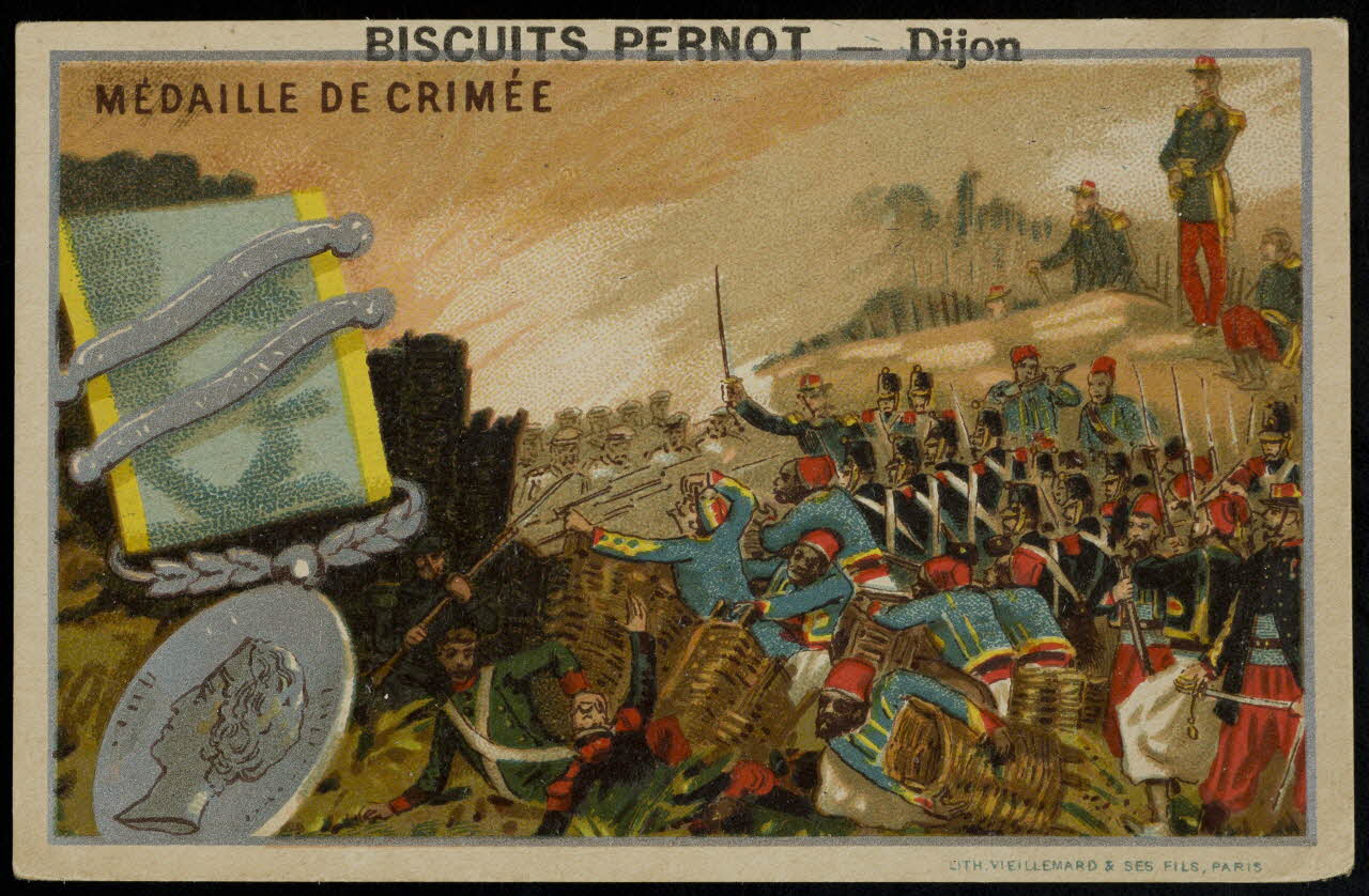 Baster & Vieillemard carte réclame chromo France 1886-1906 1995.1.1656.9 Photo