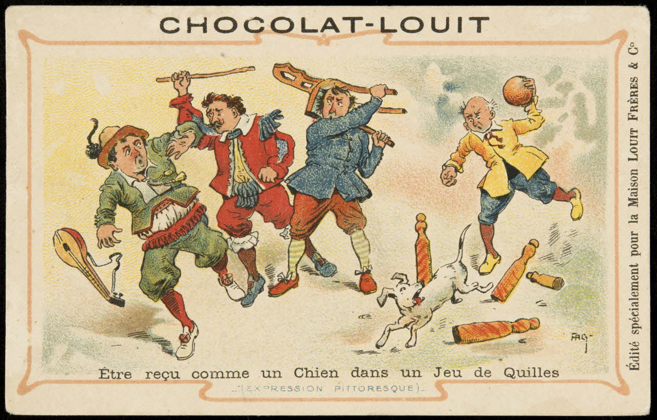 Baster & Vieillemard carte réclame chromo Paris 1878-1914 1995.1.1657.1 Photo