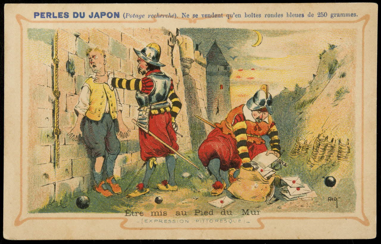 Baster & Vieillemard carte réclame chromo Paris 1878-1914 1995.1.1657.11 Photo