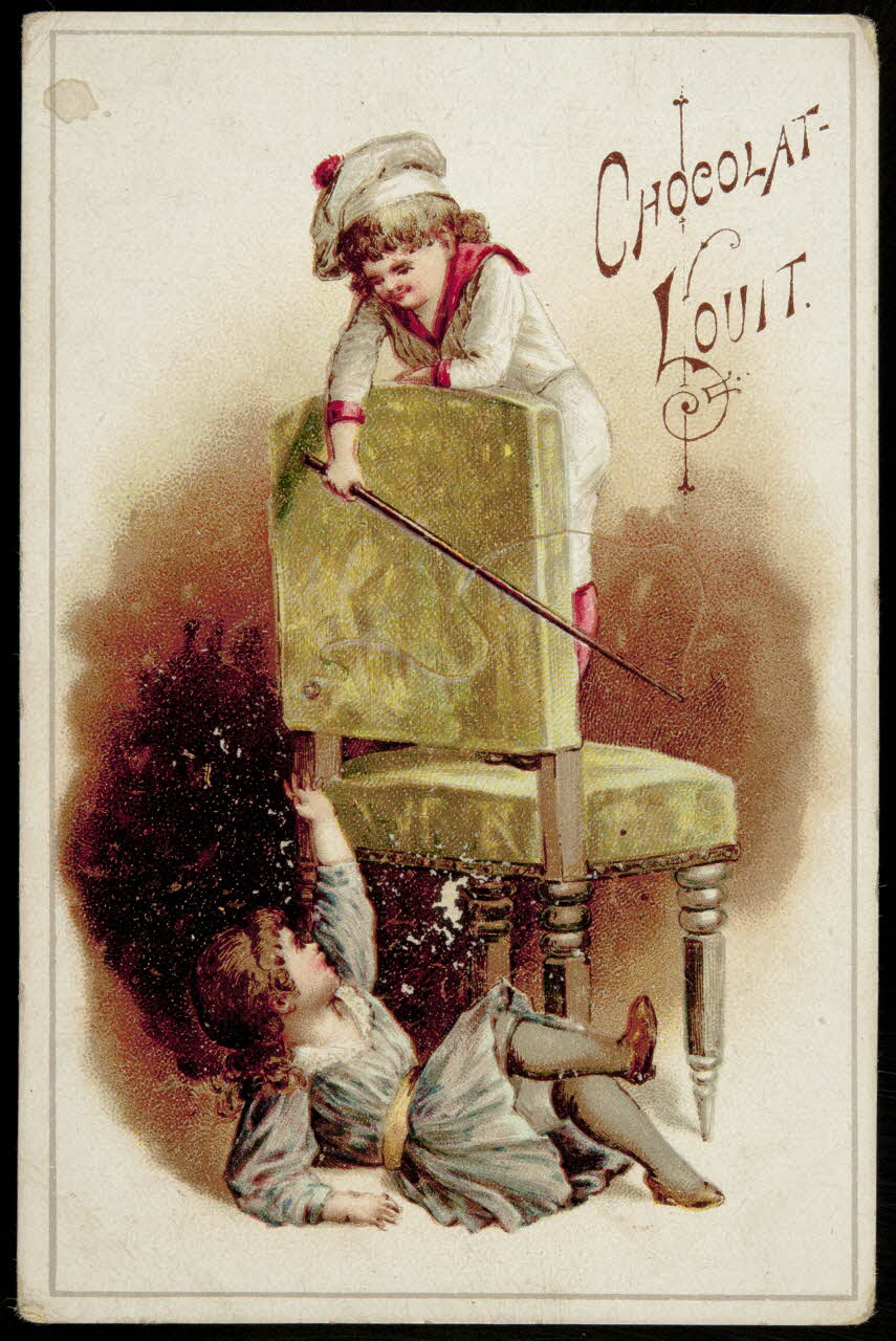 Coez carte réclame chromo Paris 1880-1914 1995.1.1660.1 Photo