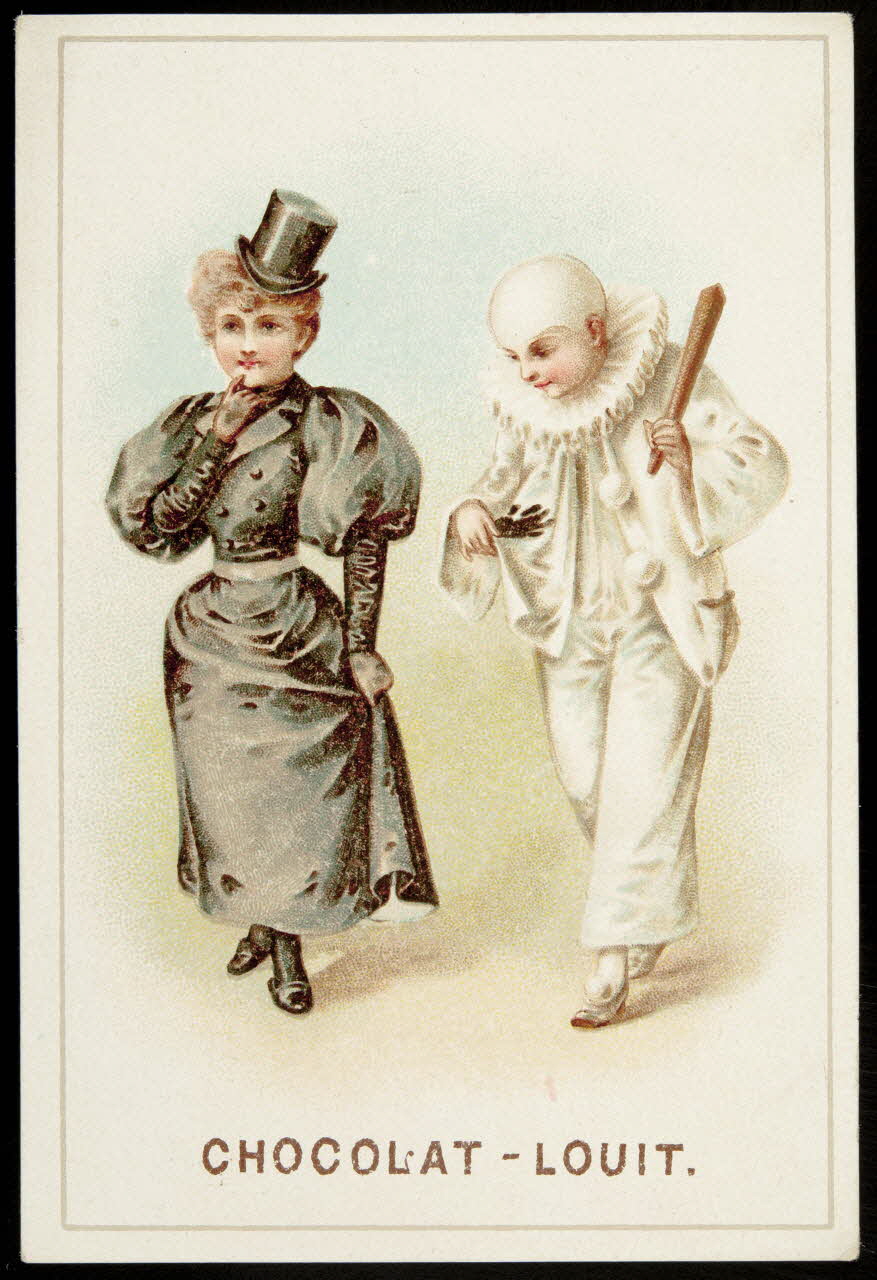 Coez carte réclame chromo Paris 1880-1914 1995.1.1661.1 Photo