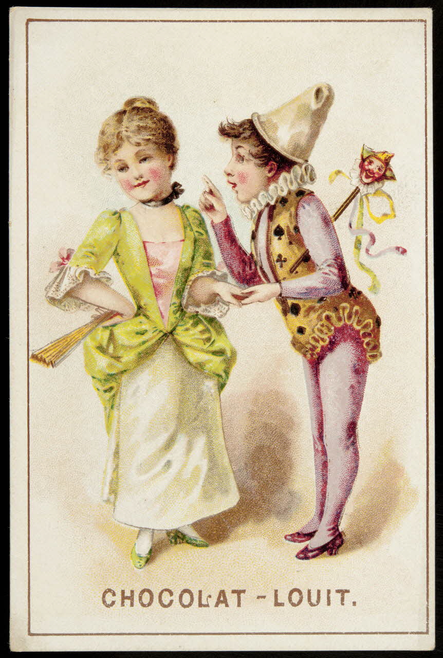 Coez carte réclame chromo Paris 1880-1914 1995.1.1661.2 Photo