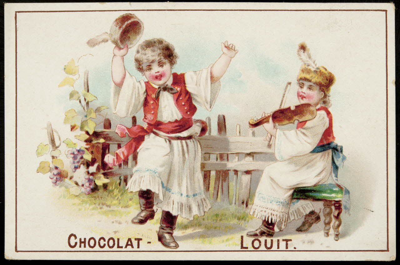 Coez carte réclame chromo Paris 1880-1914 1995.1.1662.1 Photo