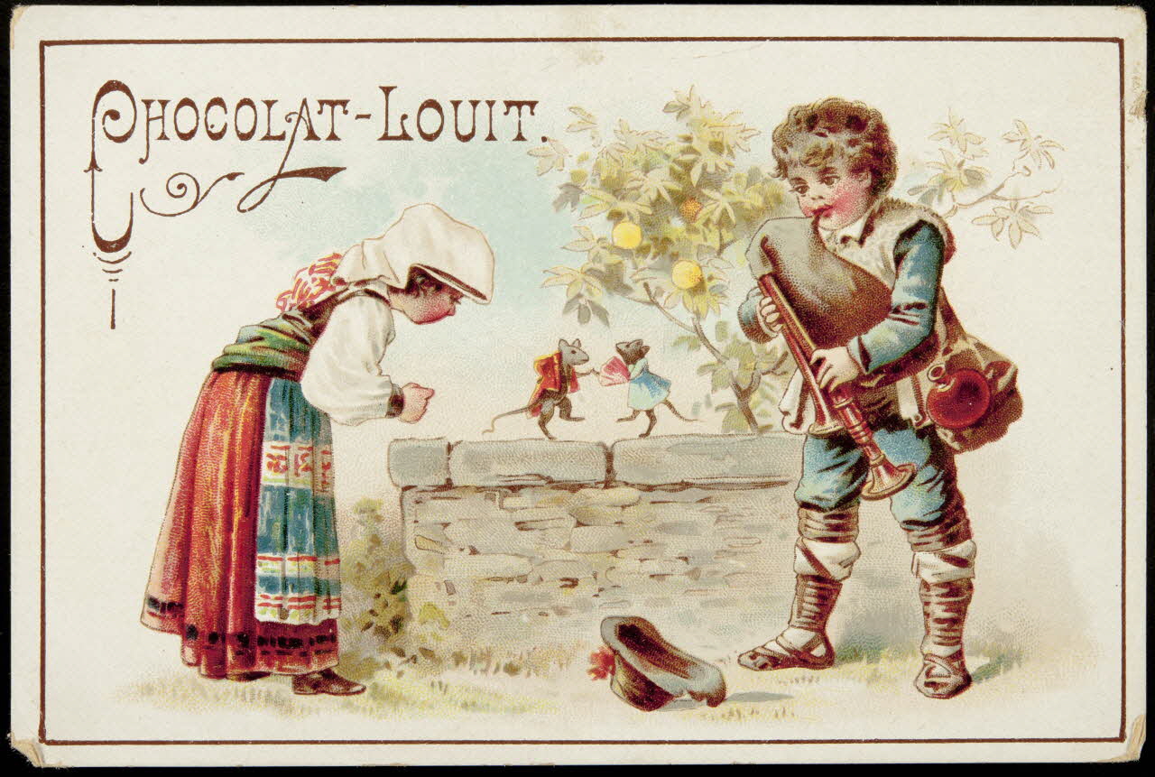 Coez carte réclame chromo Paris 1880-1914 1995.1.1662.2 Photo