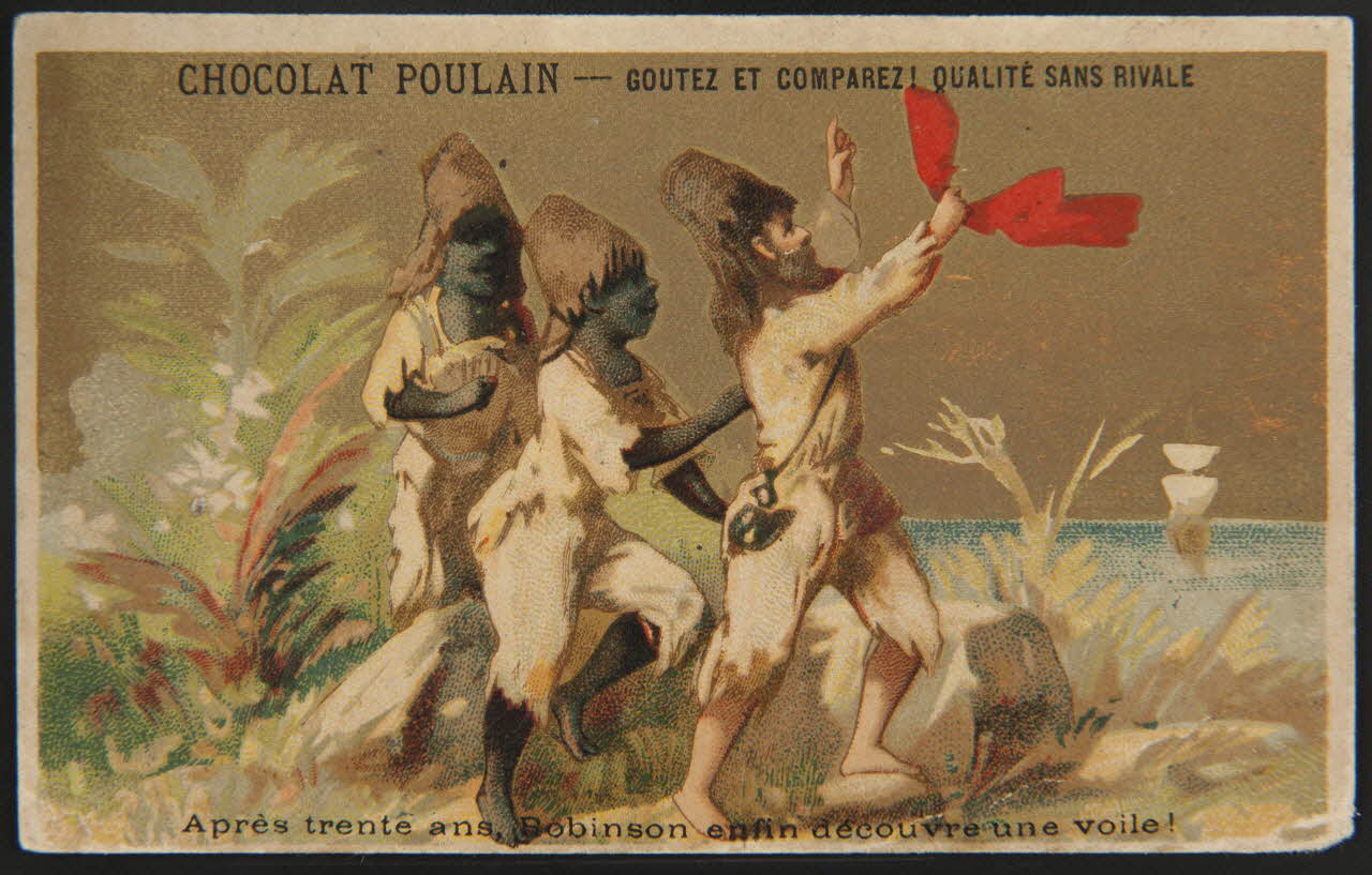 Bognard carte réclame chromo Paris 1876-1890 1995.1.1665.10 Photo