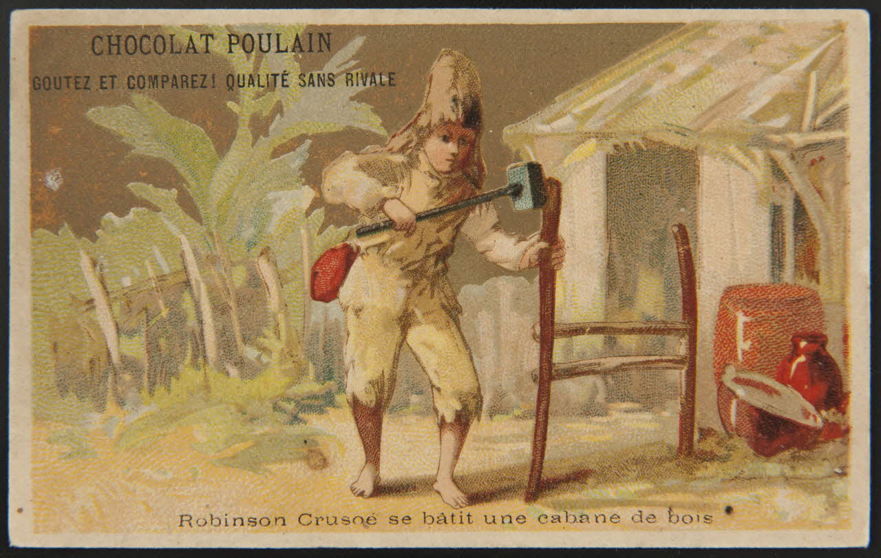 Bognard carte réclame chromo Paris 1876-1890 1995.1.1665.5 Photo