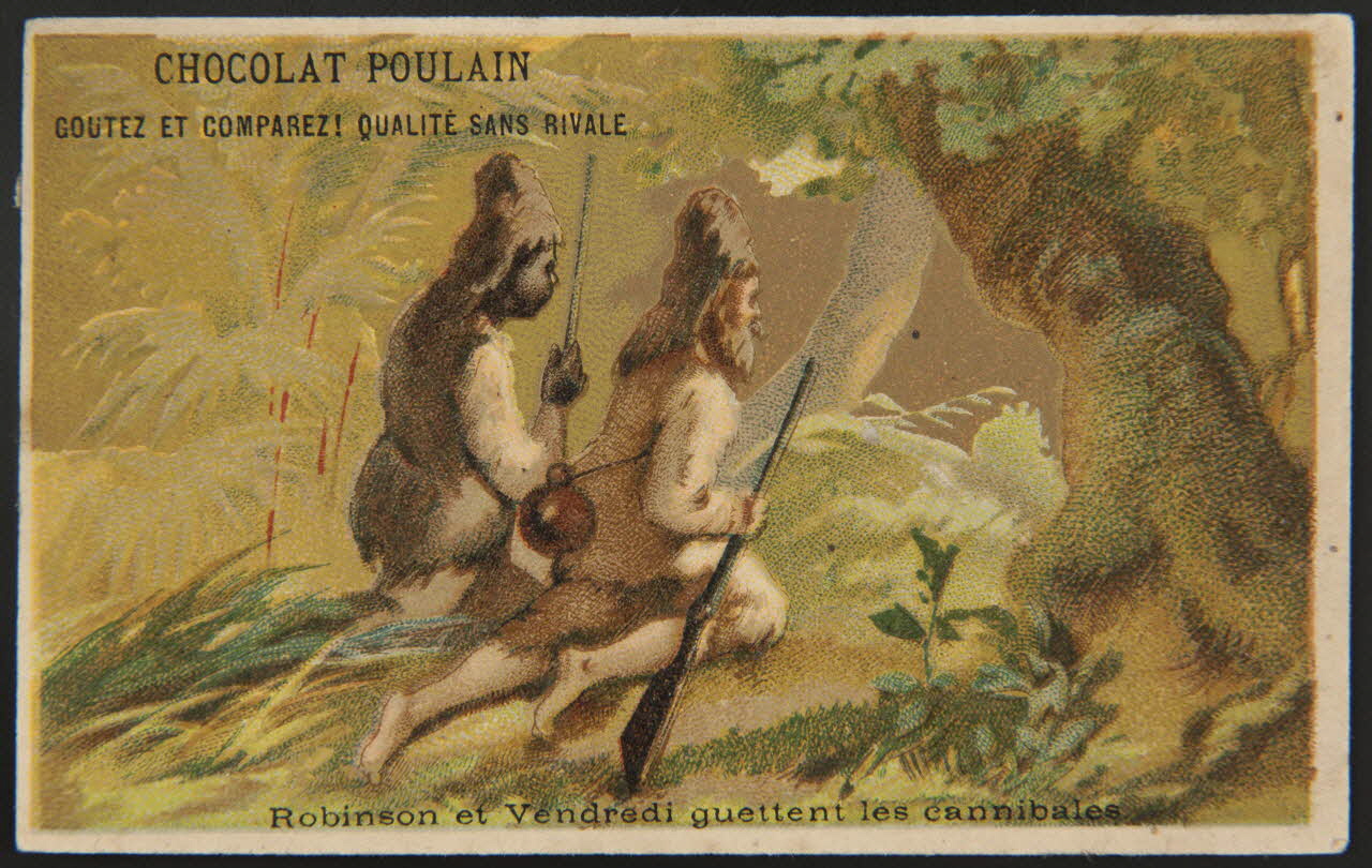 Bognard carte réclame chromo Paris 1876-1890 1995.1.1665.8 Photo