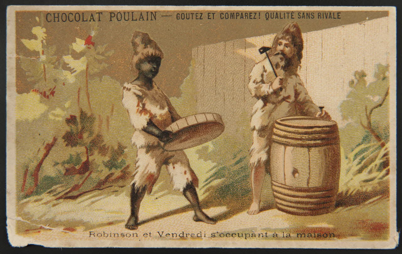 Bognard carte réclame chromo Paris 1876-1890 1995.1.1665.9 Photo