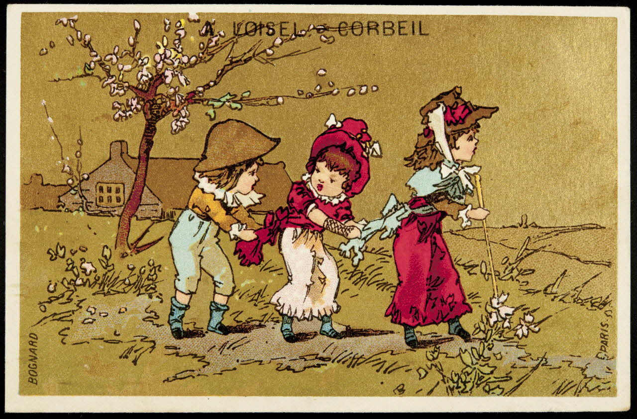 Bognard carte réclame chromo Paris 1876-1890 1995.1.1667.5 Photo