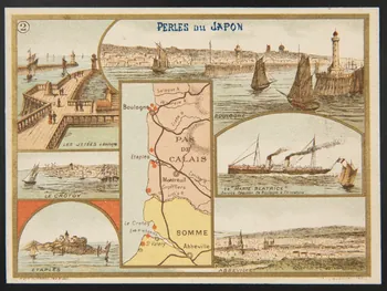 Normand A. ; Normand H. ; Bognard carte réclame chromo Paris 1876-1890 1995.1.1669.2 Photo