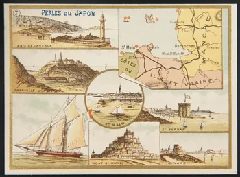 Normand A. ; Normand H. ; Bognard carte réclame chromo Paris 1876-1890 1995.1.1669.7 Photo