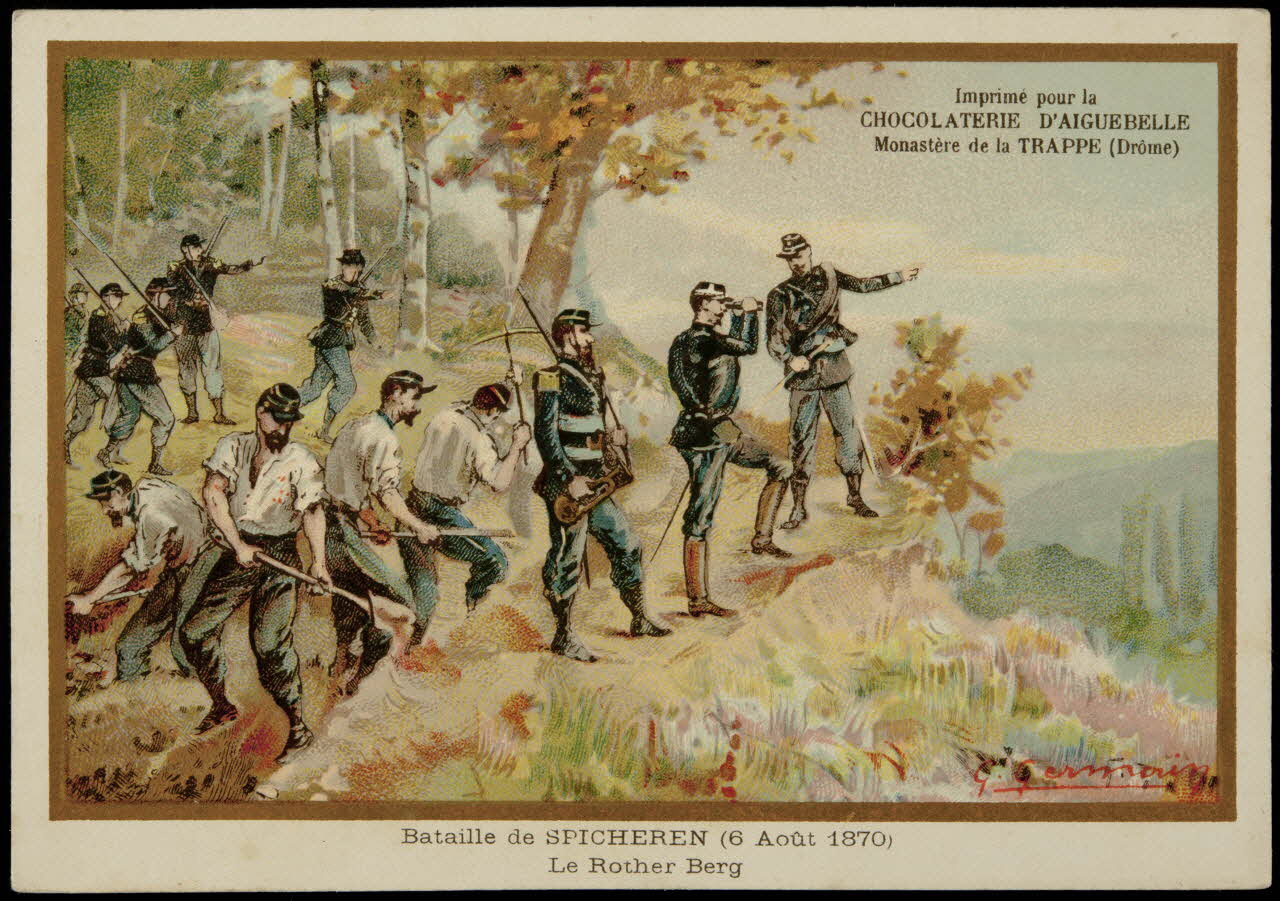 Germain G. ; Jehenne carte réclame chromo France 1894 1995.1.1671.1 Photo