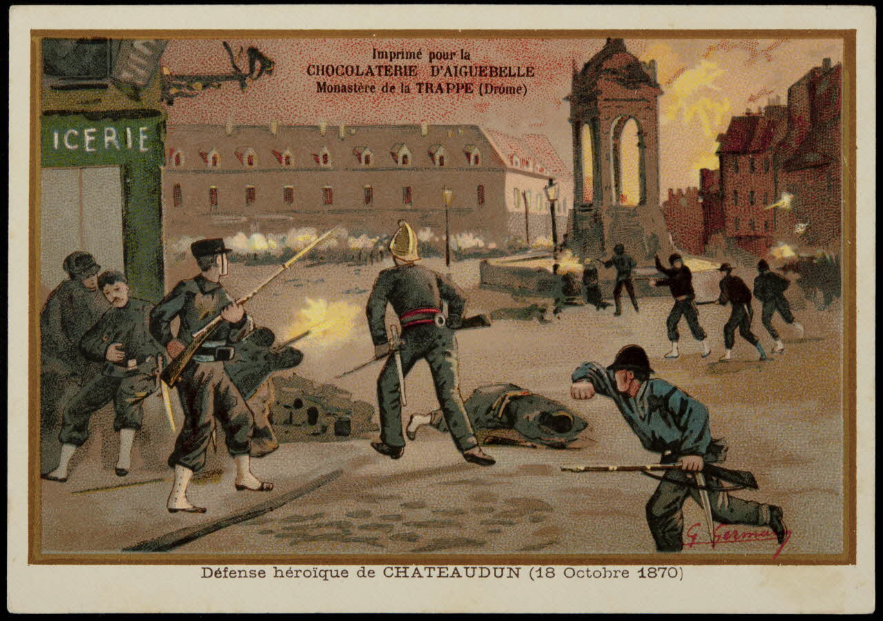 Germain G. ; Jehenne carte réclame chromo Paris 1894 1995.1.1671.4 Photo