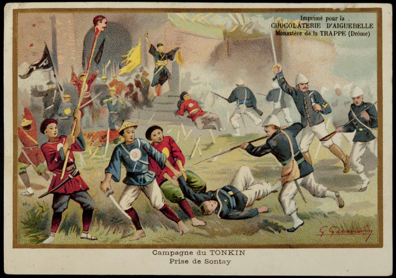 Germain G. ; Jehenne carte réclame chromo Paris 1895 1995.1.1671.5 Photo