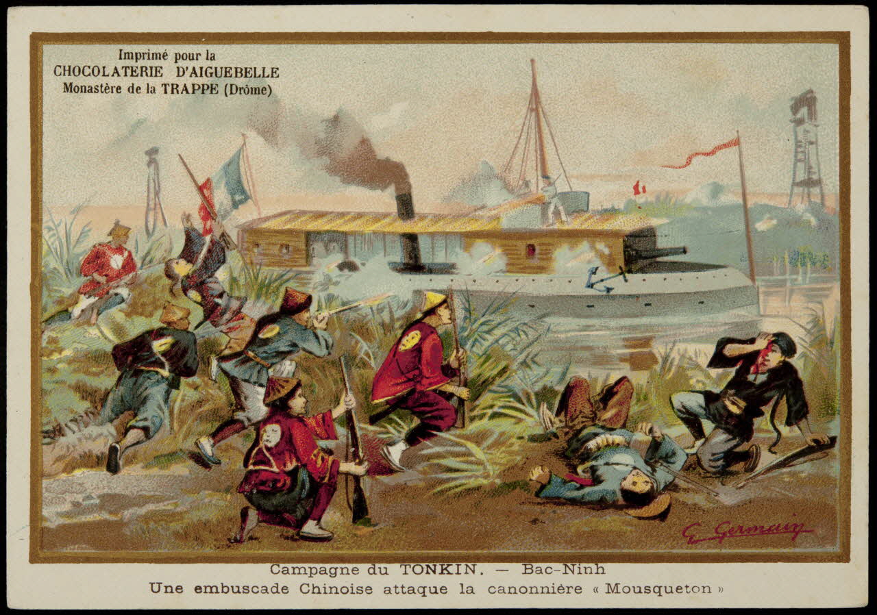 Germain G. ; Jehenne carte réclame chromo Paris 1895 1995.1.1671.6 Photo