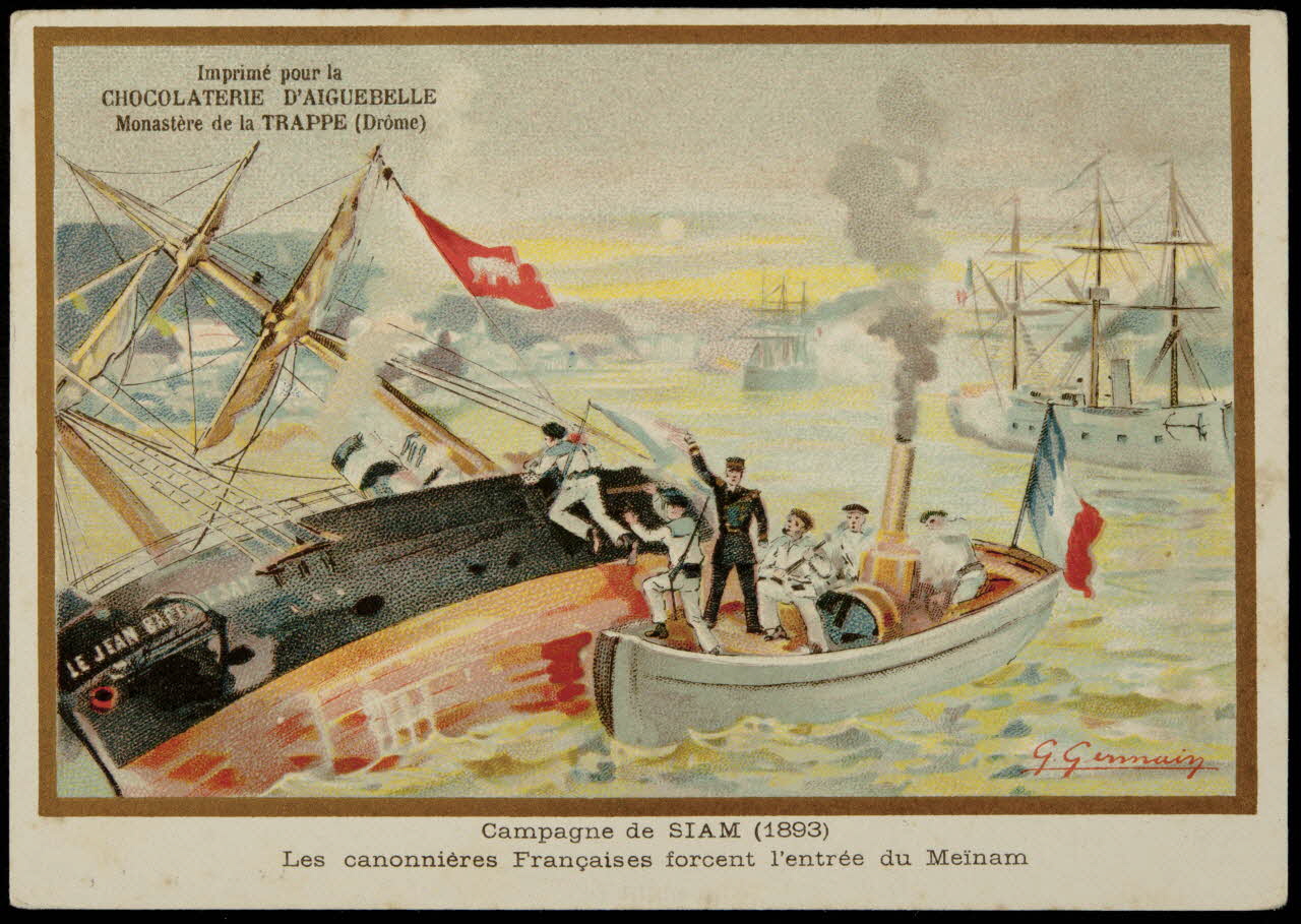 Germain G. ; Jehenne carte réclame chromo Paris 1895 1995.1.1671.8 Photo