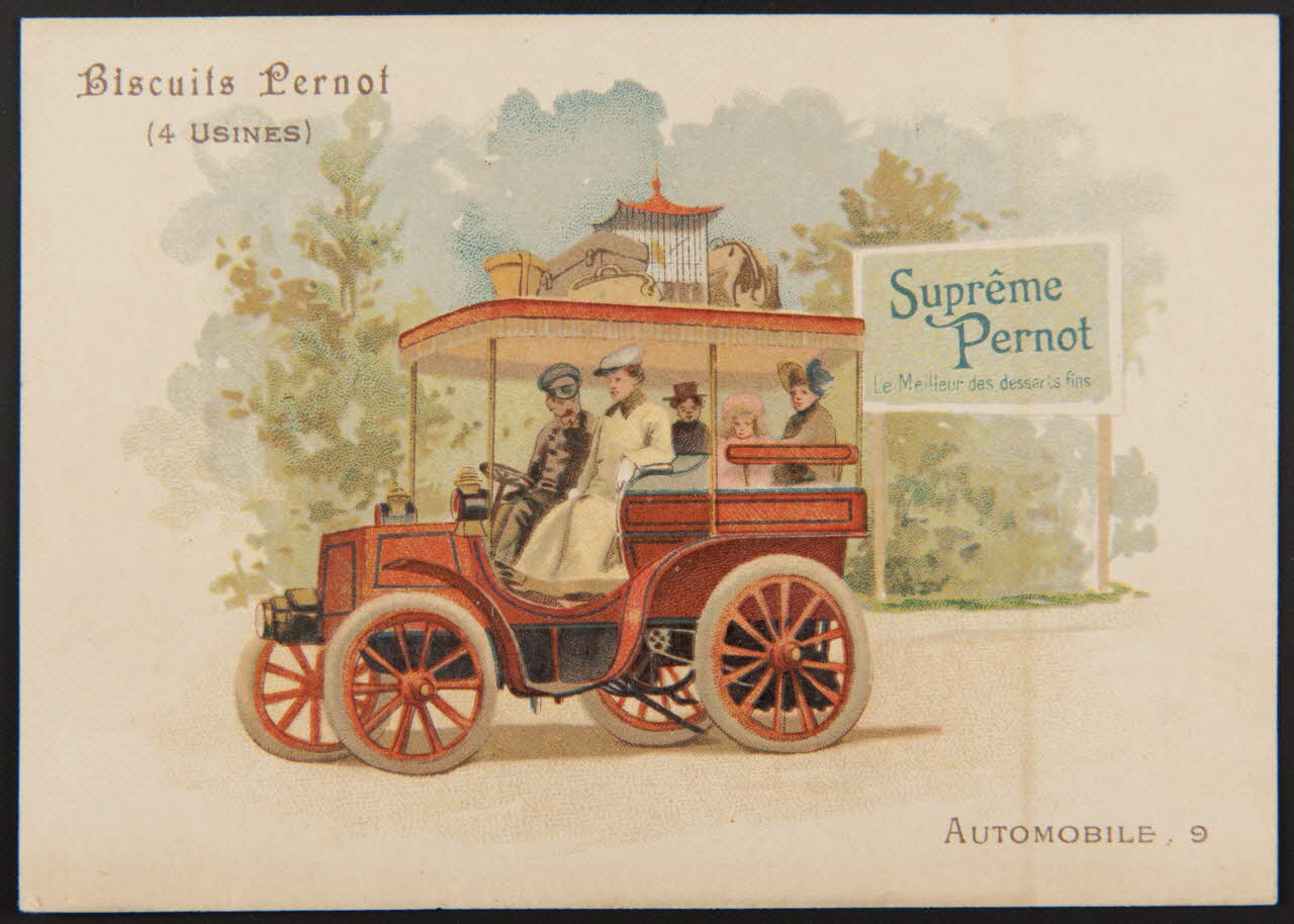 Romanet carte réclame chromo Paris 1900 1995.1.1672.1 Photo