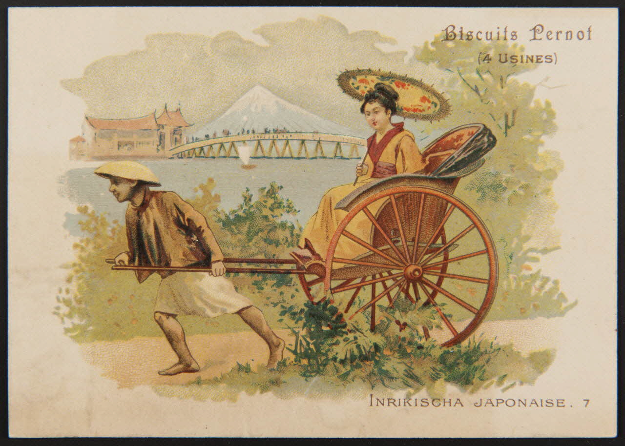 Romanet carte réclame chromo Paris 1900 1995.1.1672.11 Photo