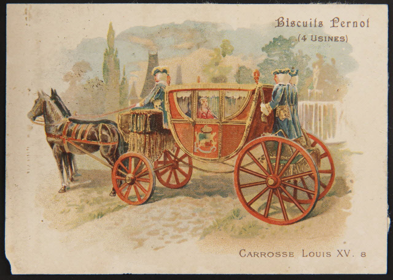 Romanet carte réclame chromo Paris 1900 1995.1.1672.4 Photo