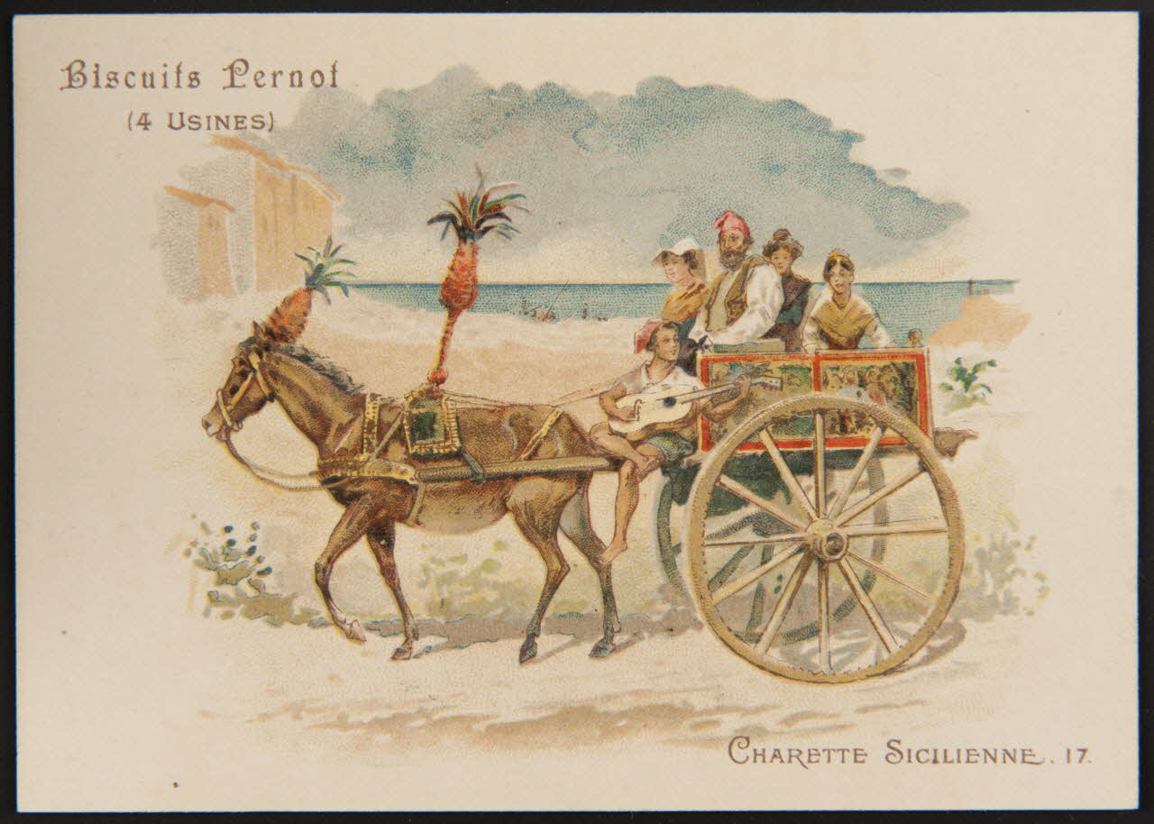 Romanet carte réclame chromo Paris 1900 1995.1.1672.6 Photo