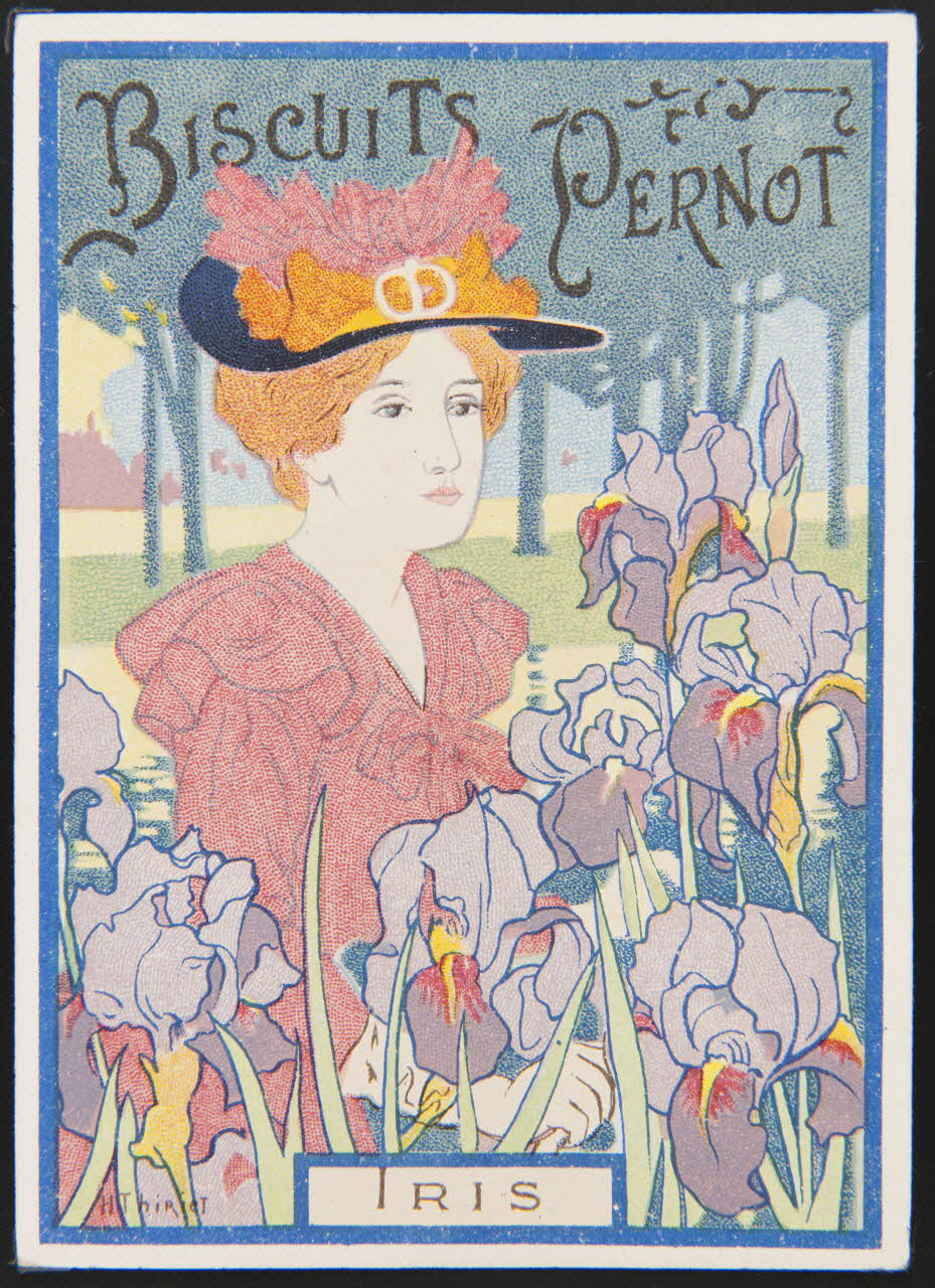 Thiriet H. ; Courmont Frères carte réclame chromo Paris 1880 1995.1.1678.1 Photo