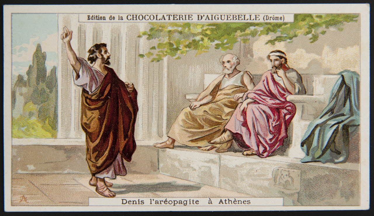 Romanet carte réclame chromo Paris 1900-1914 1995.1.1688.2 Photo